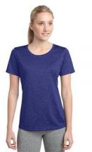 Sport-Tek� Ladies Heather Contender� Scoop Neck Tee